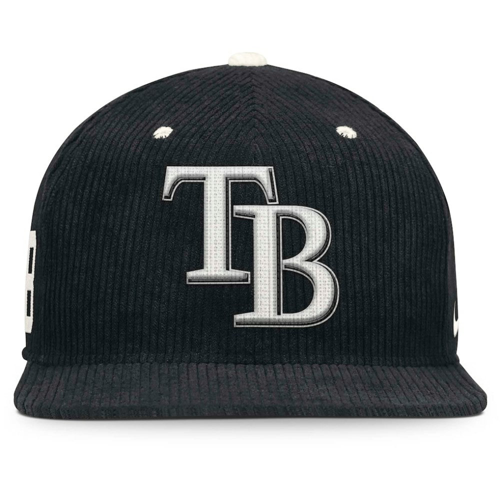 Tampa Bay Rays Nike Pro Corduroy Structured Snapback Hat | MLB Near me