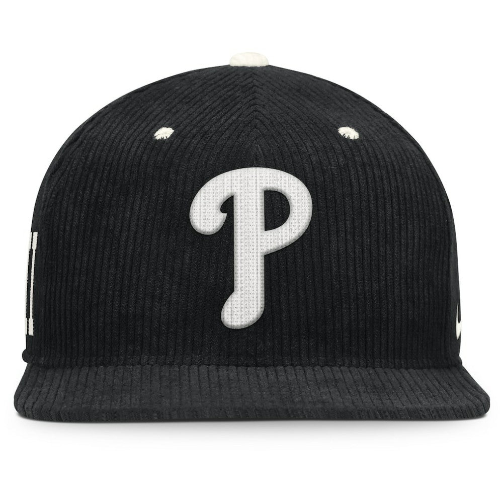 Philadelphia Phillies Nike Pro Corduroy Structured Snapback Hat | MLB US