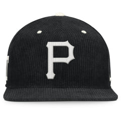 Pittsburgh Pirates Nike Pro Corduroy Structured Snapback Hat | MLB Sale