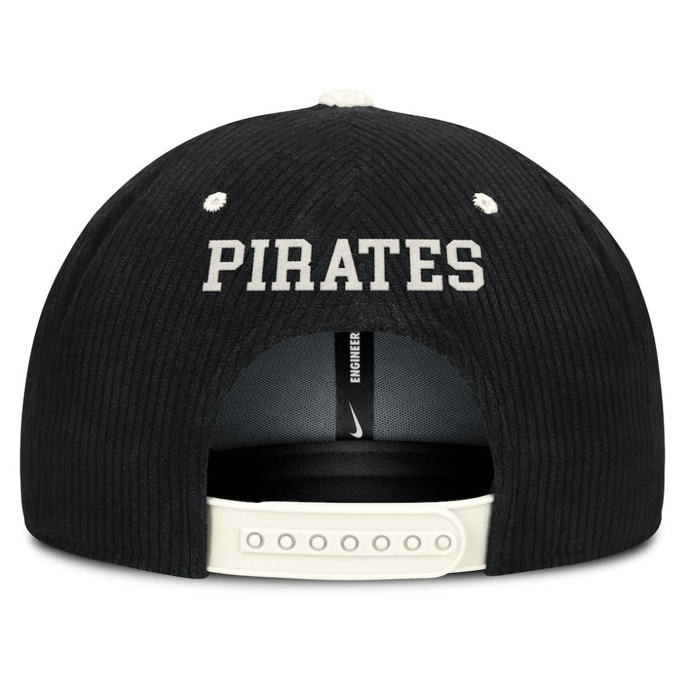 Pittsburgh Pirates Nike Pro Corduroy Structured Snapback Hat | MLB Sale