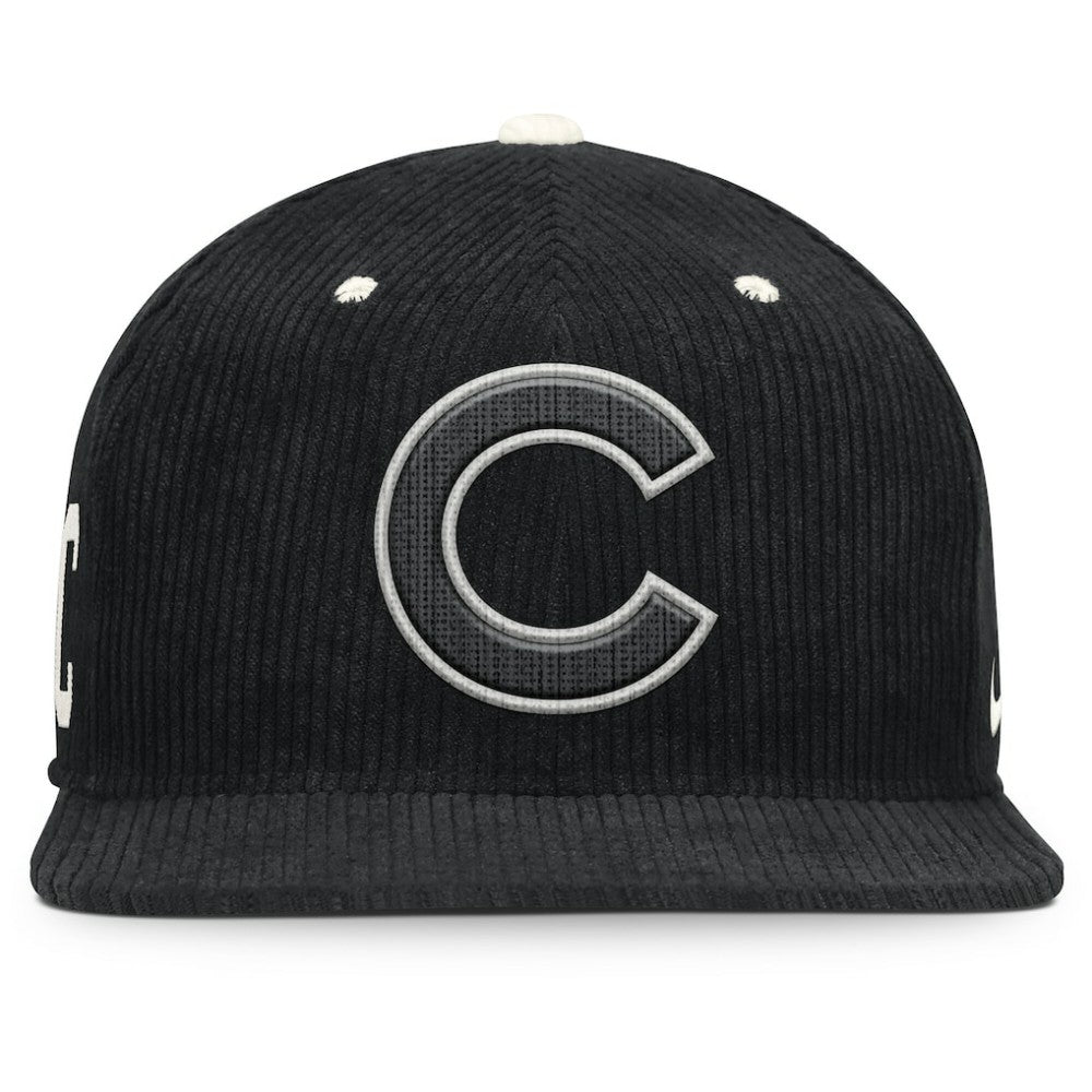 Chicago Cubs Nike Pro Corduroy Structured Snapback Hat | MLB Sale