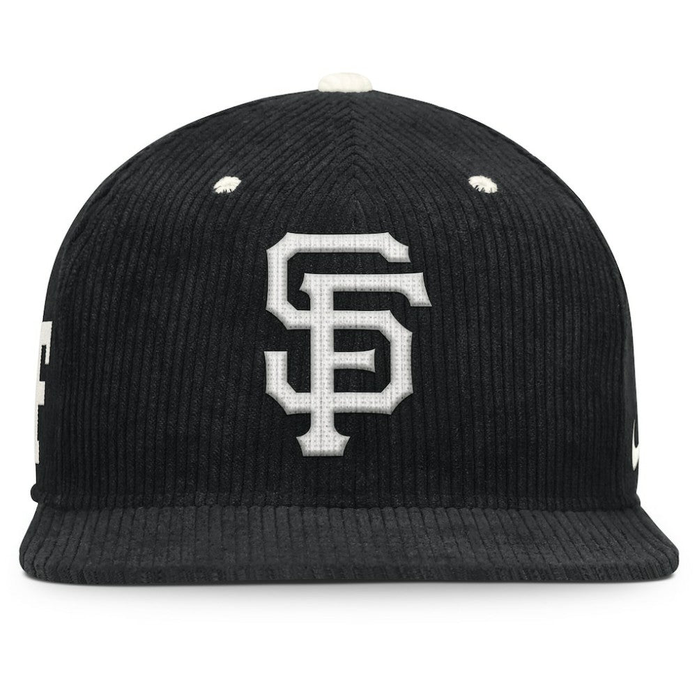 San Francisco Giants Nike Pro Corduroy Structured Snapback Hat | MLB For sale