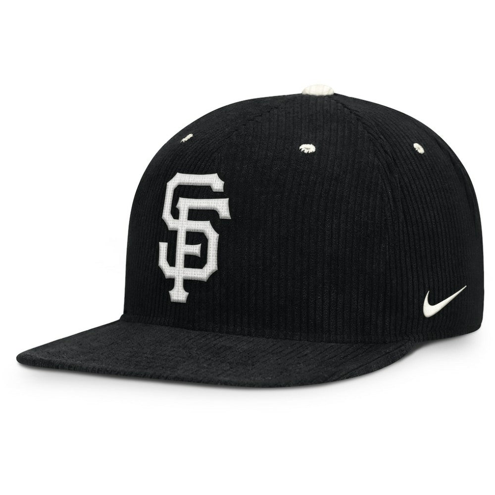 San Francisco Giants Nike Pro Corduroy Structured Snapback Hat | MLB For sale