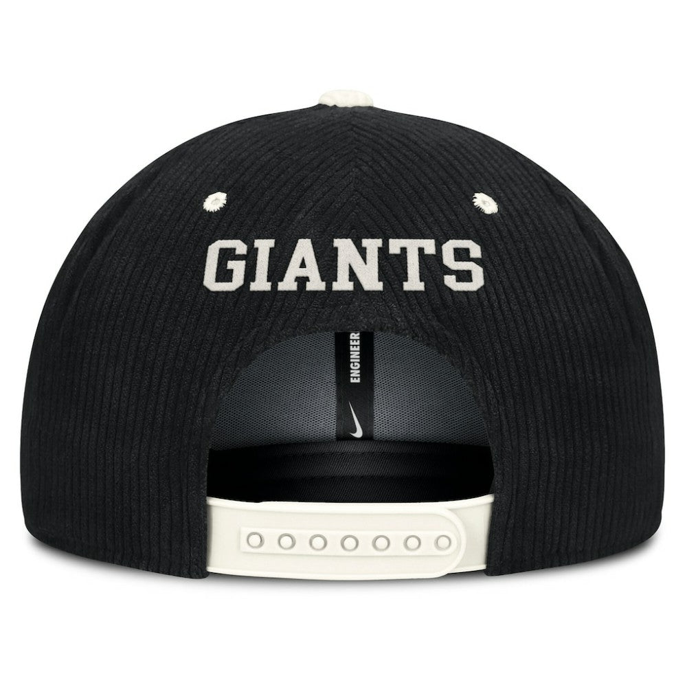 San Francisco Giants Nike Pro Corduroy Structured Snapback Hat | MLB For sale
