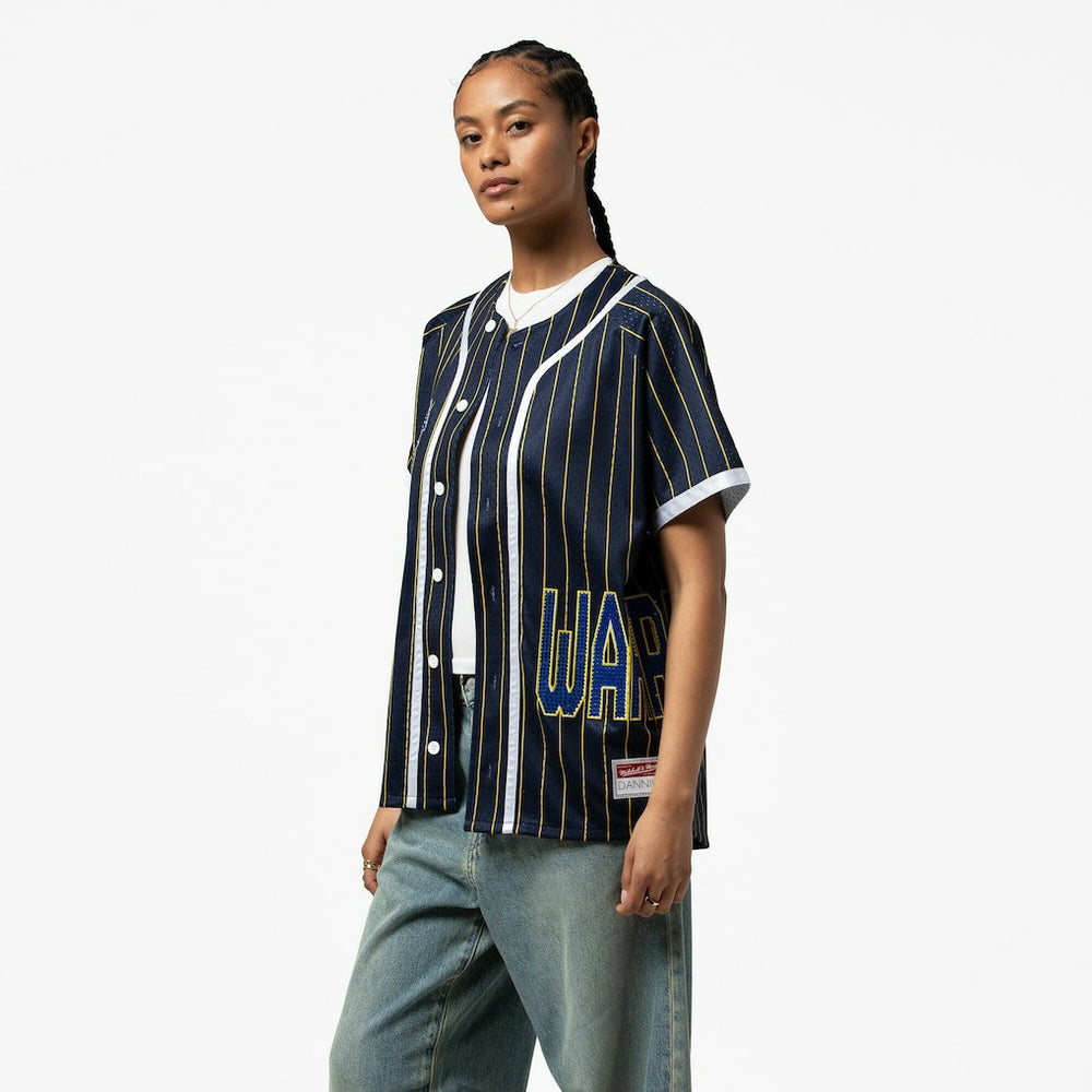 Golden State Warriors x DANNIJO Women's Fashion Baseball Jersey sale Online