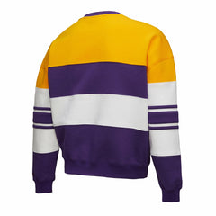 Los Angeles Lakers x DANNIJO Women's Blocked Pullover Sweatshirt Outlet