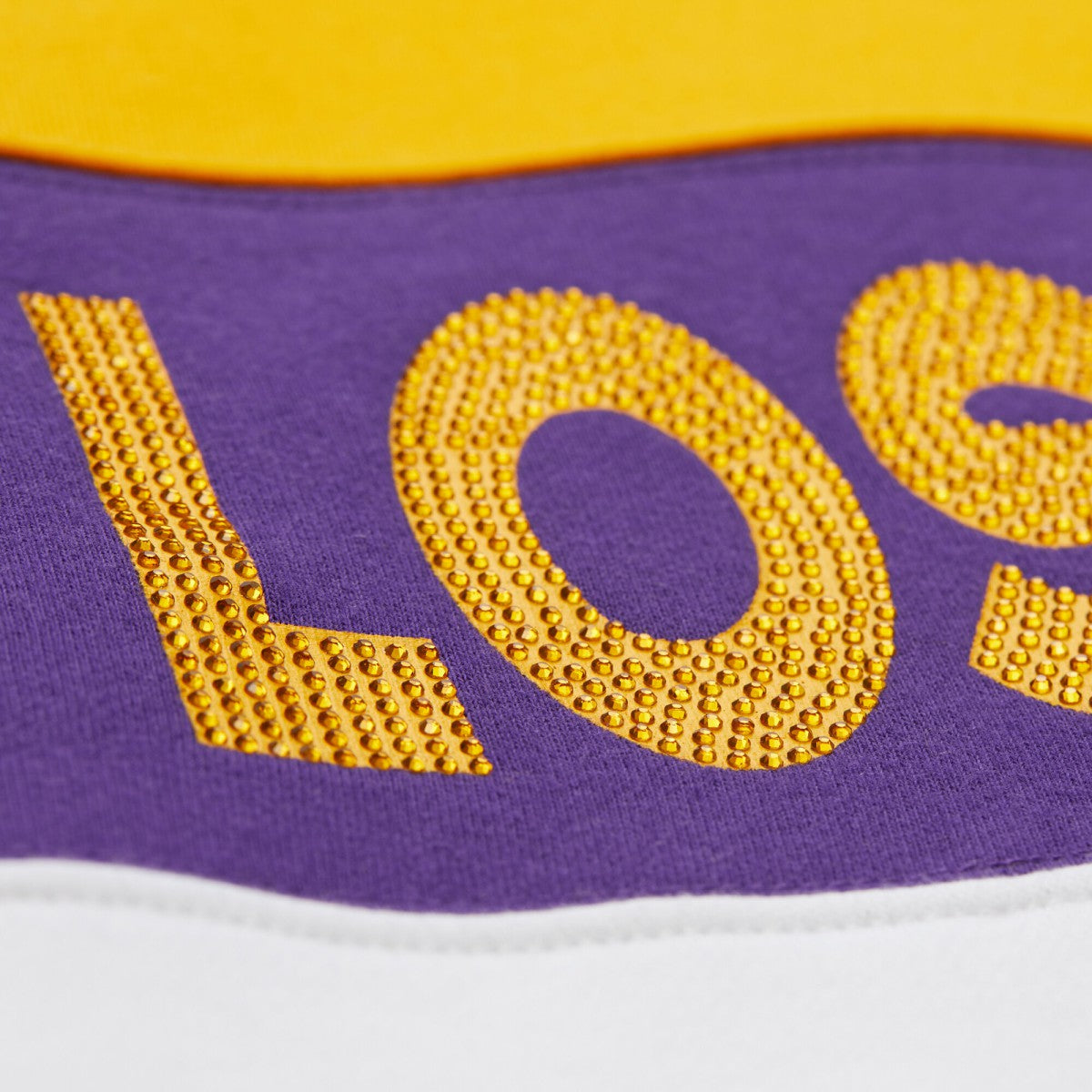 Los Angeles Lakers x DANNIJO Women's Blocked Pullover Sweatshirt Outlet