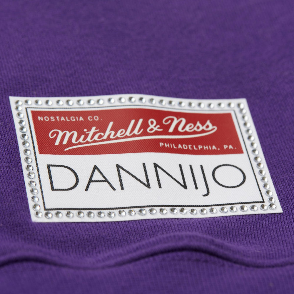 Los Angeles Lakers x DANNIJO Women's Blocked Pullover Sweatshirt Outlet
