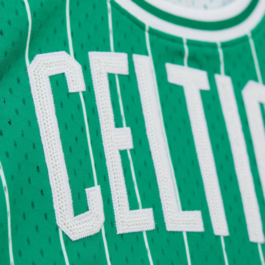 Larry Bird Boston Celtics x DANNIJO Women's Fashion Cropped Basketball Jersey Discount