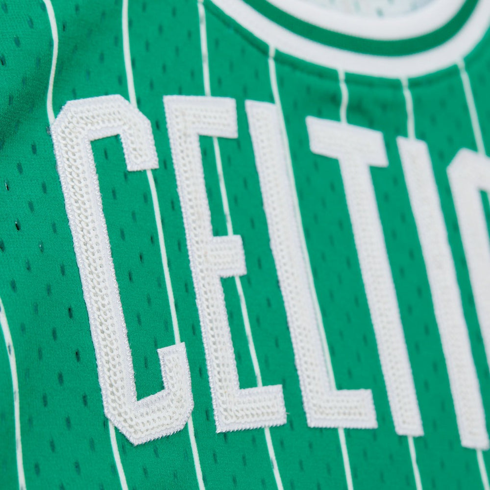 Larry Bird Boston Celtics x DANNIJO Women's Fashion Cropped Basketball Jersey Discount
