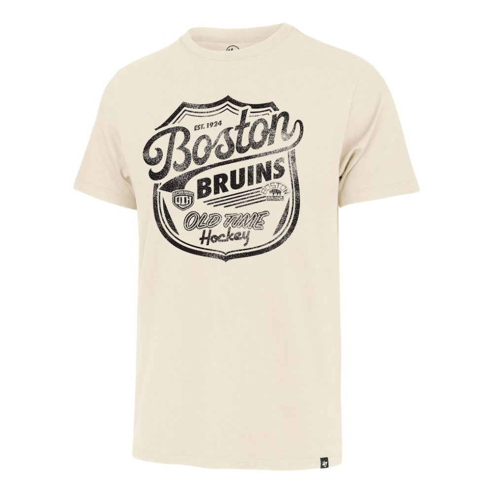 Boston Bruins '47 Poke Check Franklin T-Shirt Discount