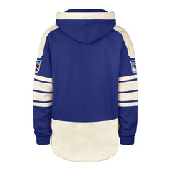 New York Rangers '47 Blue Line Heritage Lacer Pullover Hoodie Sale