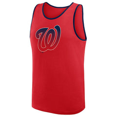 Washington Nationals Logo Athletic Unmatched Success Tank Top | MLB Discount