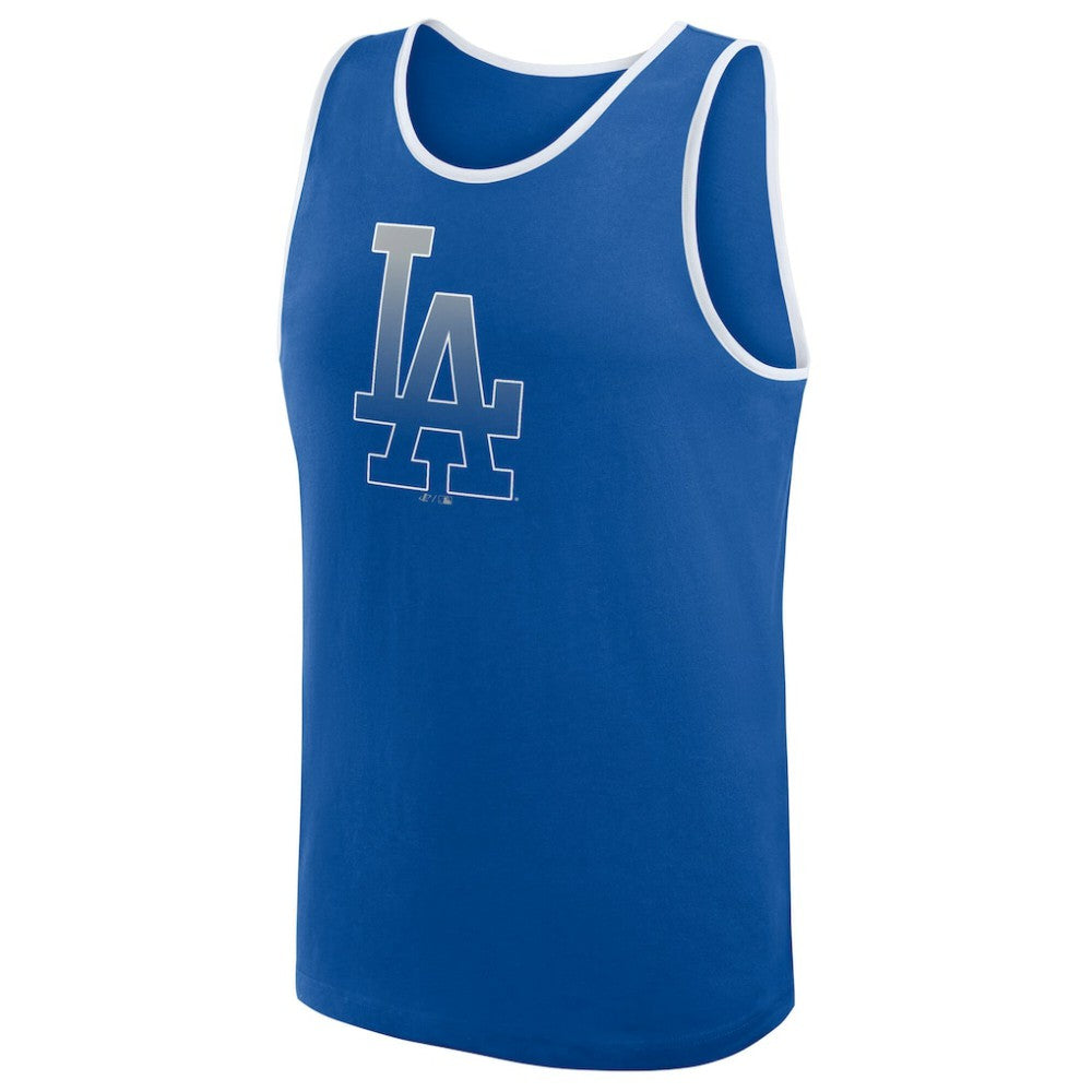 Los Angeles Dodgers Logo Athletic Unmatched Success Tank Top | MLB Discount