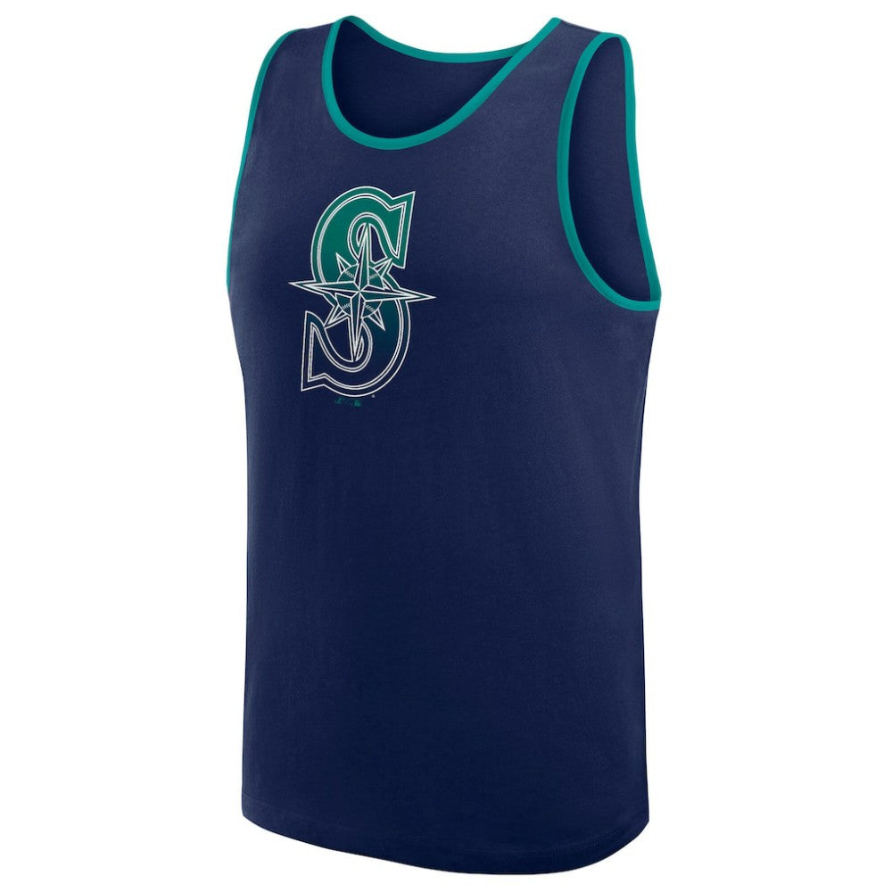Seattle Mariners Logo Athletic Unmatched Success Tank Top | MLB On Sale