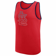 St. Louis Cardinals Logo Athletic Unmatched Success Tank Top | MLB Discount