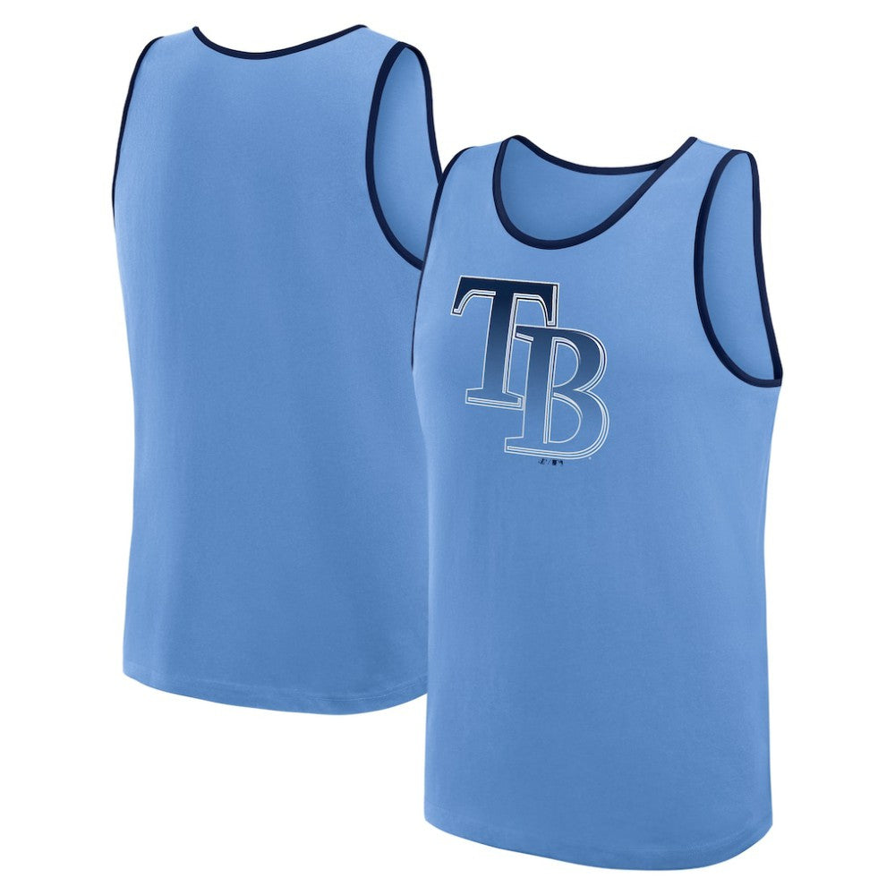 Tampa Bay Rays Logo Athletic Unmatched Success Tank Top | MLB On Sale