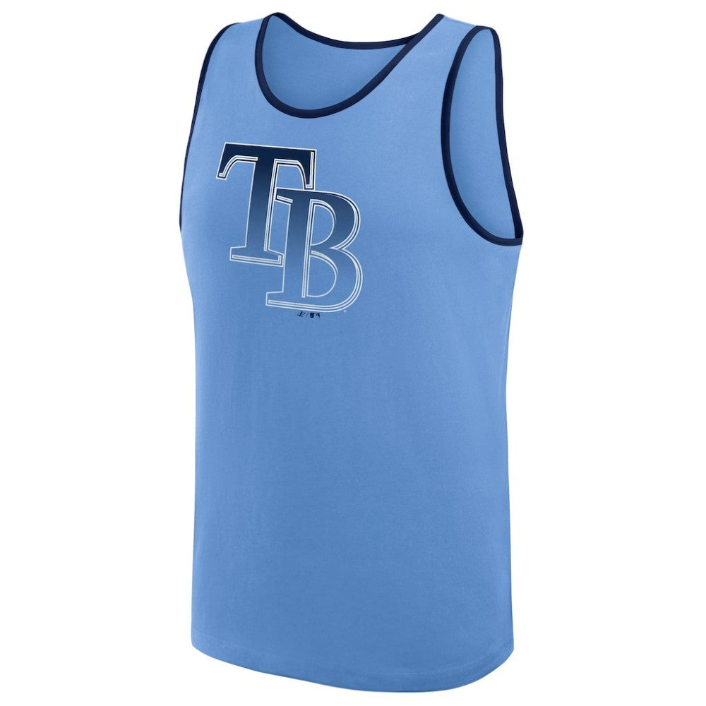 Tampa Bay Rays Logo Athletic Unmatched Success Tank Top | MLB On Sale