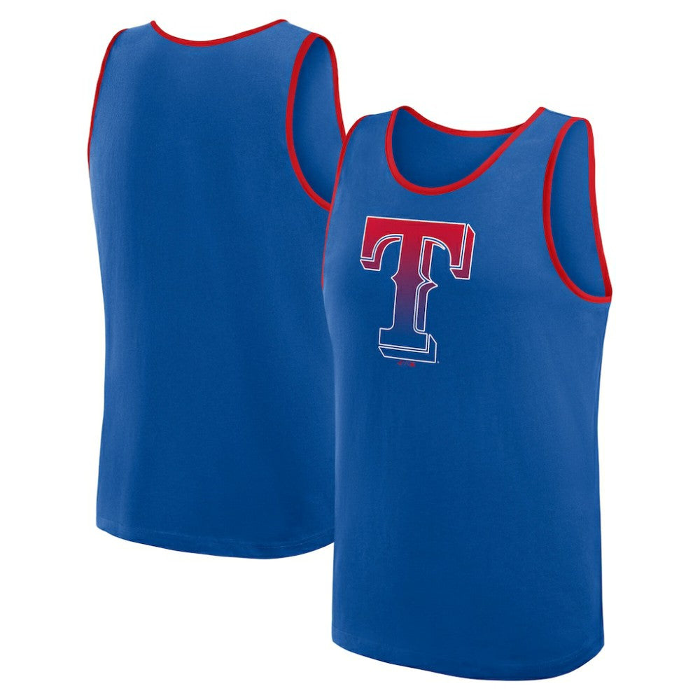 Texas Rangers Logo Athletic Unmatched Success Tank Top | MLB On Sale