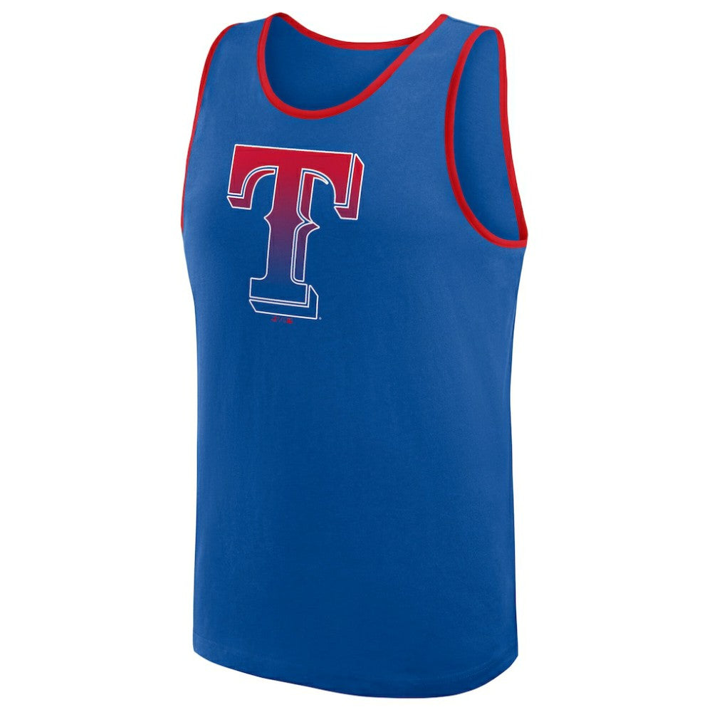 Texas Rangers Logo Athletic Unmatched Success Tank Top | MLB On Sale