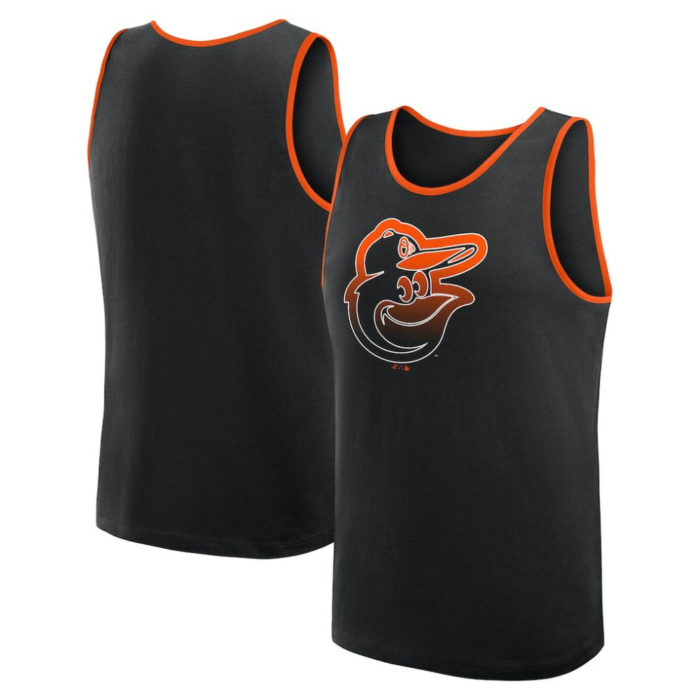Baltimore Orioles Logo Athletic Unmatched Success Tank Top | MLB Outlet