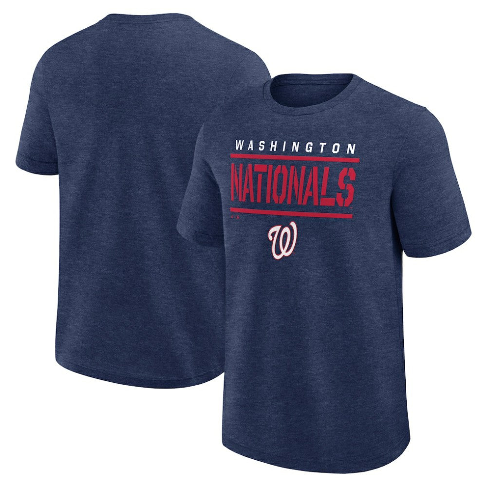 Washington Nationals Logo Athletic Top Notch T-Shirt | MLB On Sale