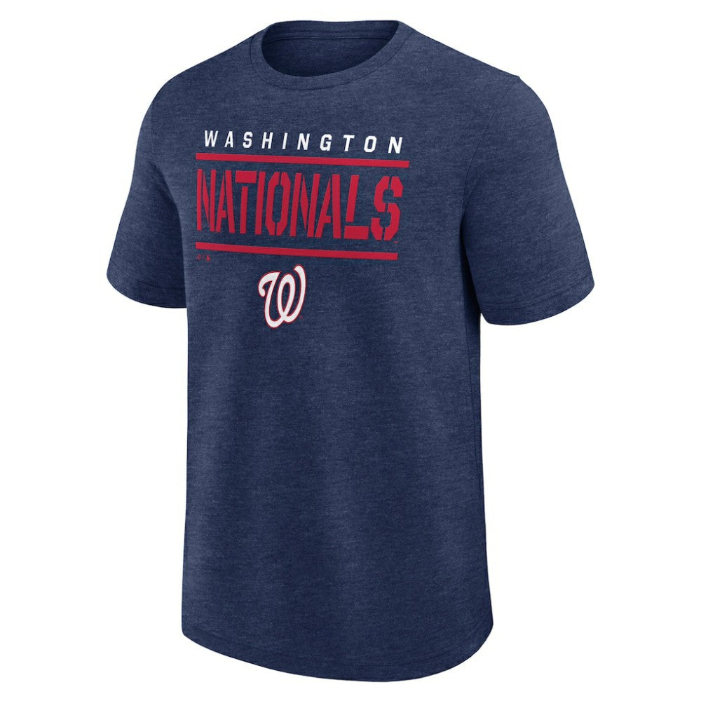 Washington Nationals Logo Athletic Top Notch T-Shirt | MLB On Sale