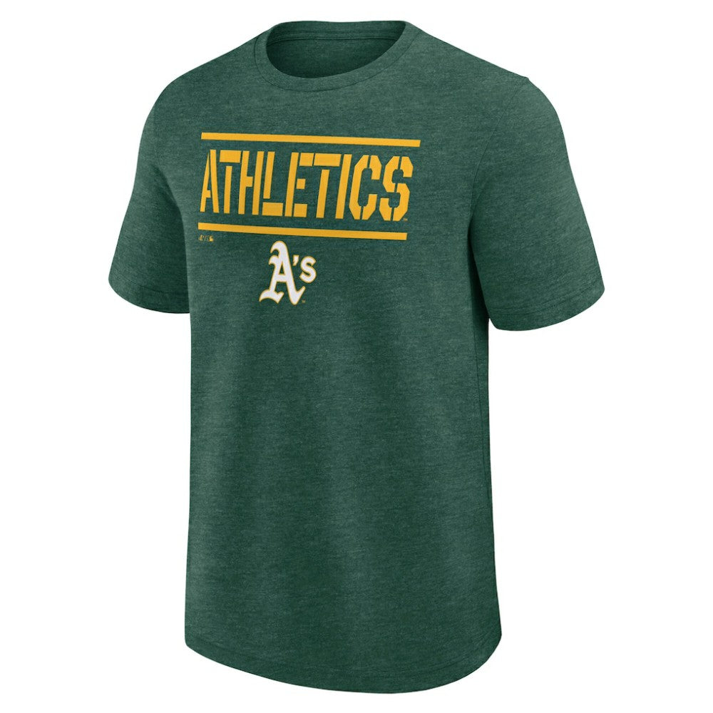 Athletics Logo Athletic Top Notch T-Shirt | MLB Discount