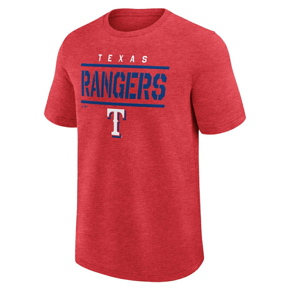 Texas Rangers Logo Athletic Top Notch T-Shirt | MLB Online