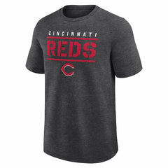 Cincinnati Reds Logo Athletic Top Notch T-Shirt | MLB For sale