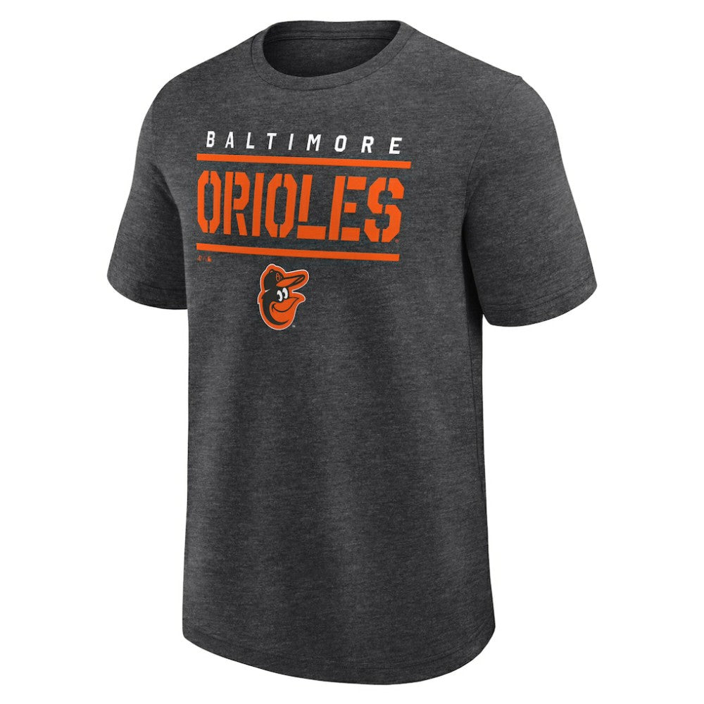 Baltimore Orioles Logo Athletic Top Notch T-Shirt | MLB US