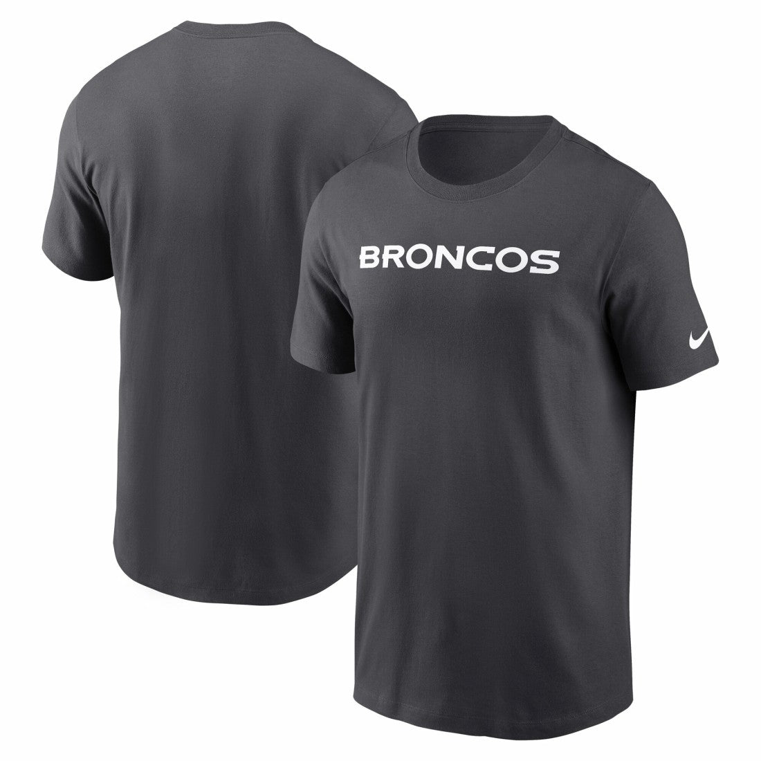 Denver Broncos Nike Primetime Wordmark Essential T-Shirt