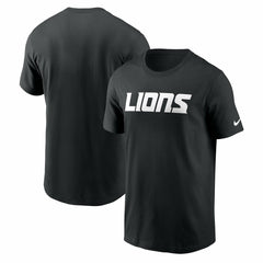 Detroit Lions Nike Primetime Wordmark Essential T-Shirt