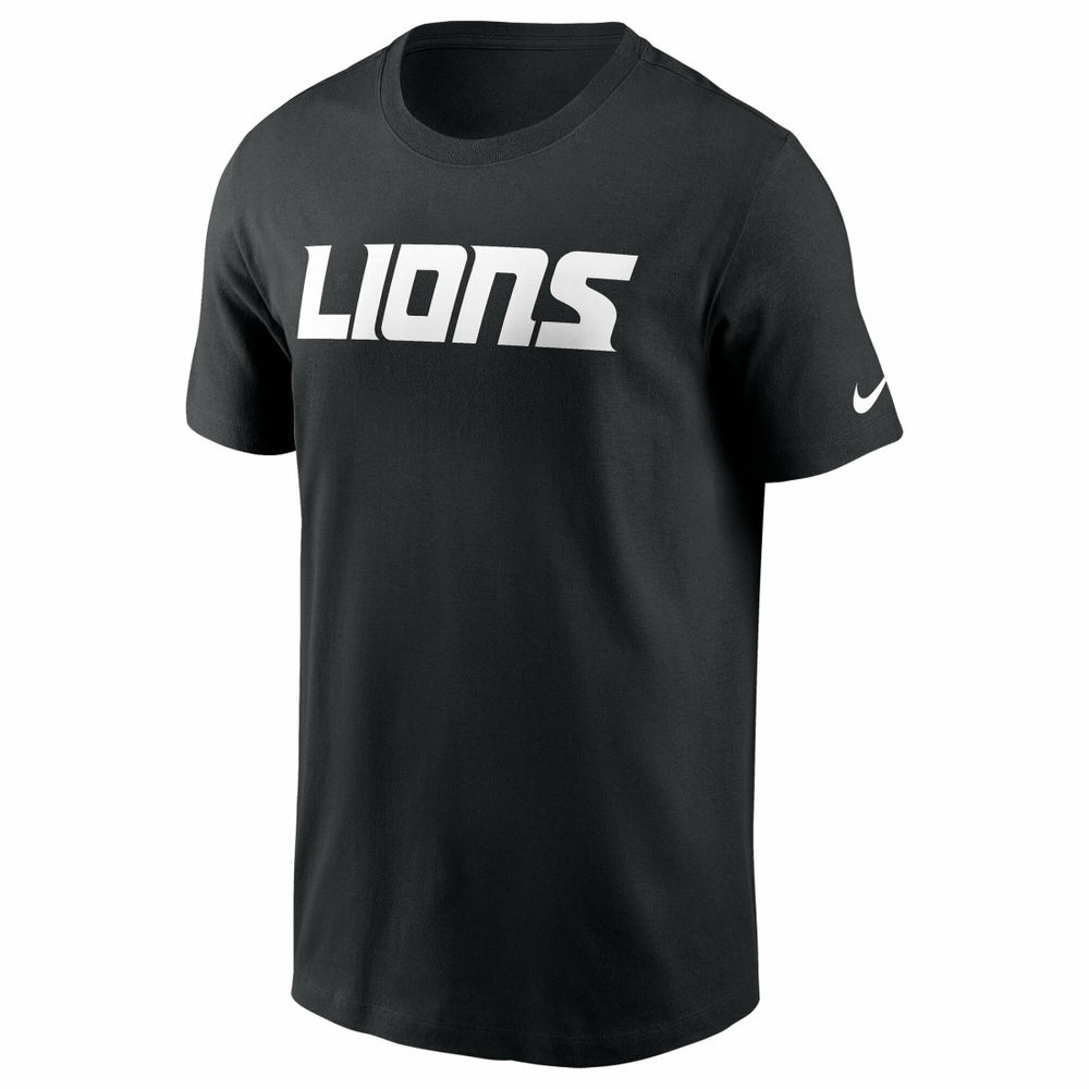 Detroit Lions Nike Primetime Wordmark Essential T-Shirt