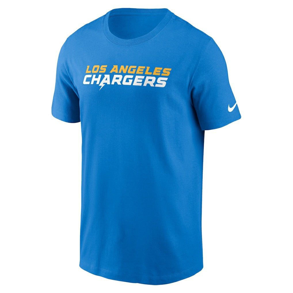 Los Angeles Chargers Nike Primetime Wordmark Essential T-Shirt