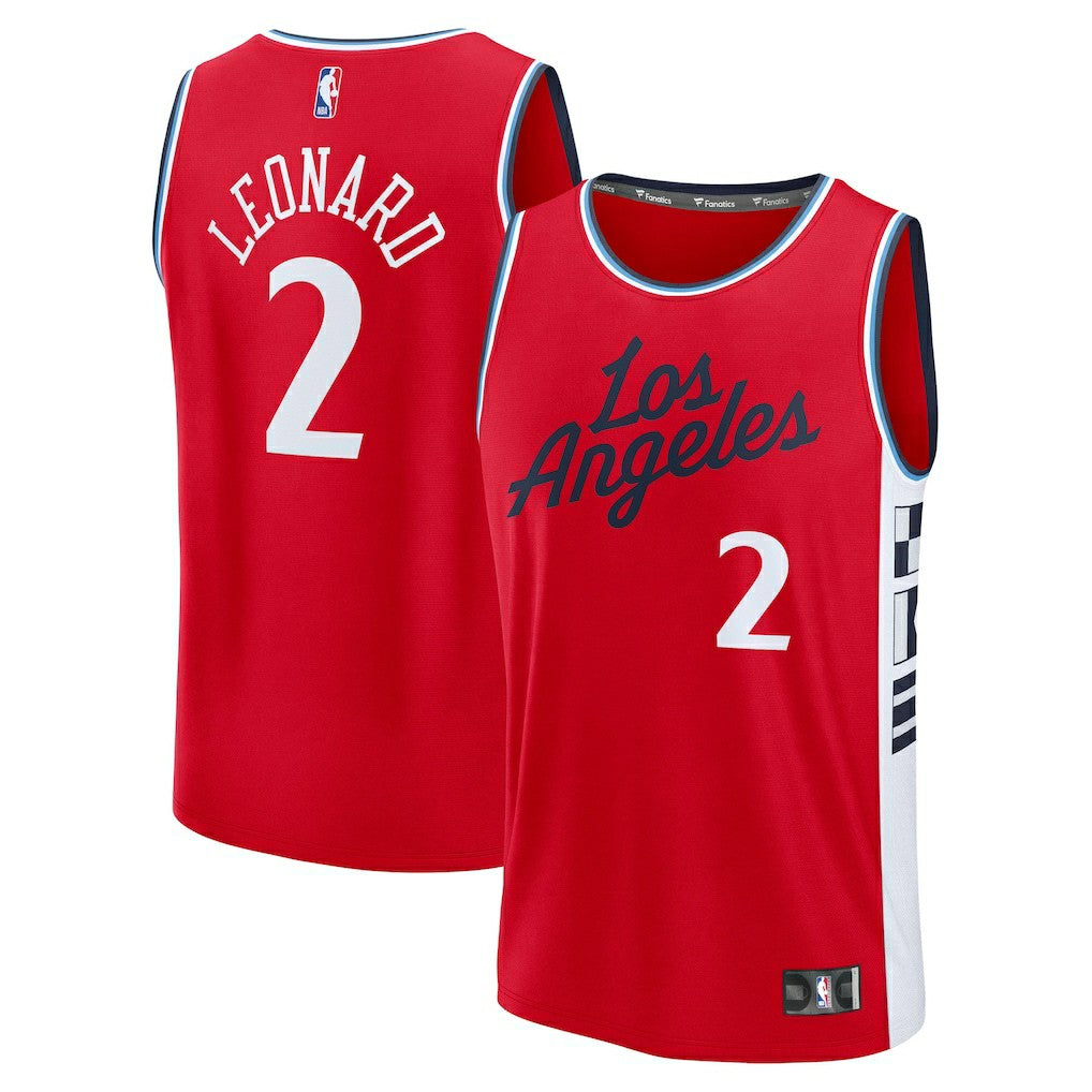 Kawhi Leonard LA Clippers Fast Break Replica Player Jersey Online