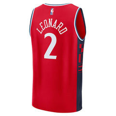 Kawhi Leonard LA Clippers Fast Break Replica Player Jersey Online