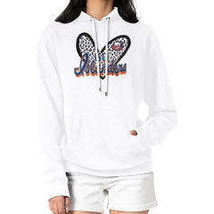 New York Islanders G-III 4Her by Carl Banks Women's Animal Print Heart Fleece Pullover Hoodie Discount