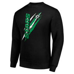 Dallas Stars Starter Color Scratch Pullover Sweatshirt Online