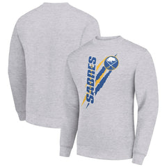 Buffalo Sabres Starter Color Scratch Pullover Sweatshirt Discount