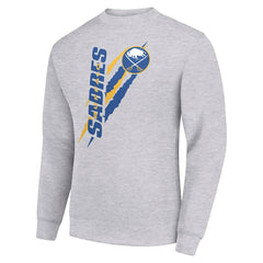 Buffalo Sabres Starter Color Scratch Pullover Sweatshirt Discount