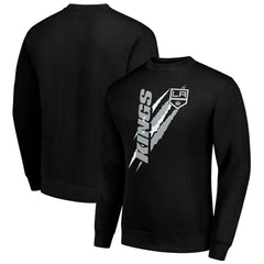 Los Angeles Kings Starter Color Scratch Pullover Sweatshirt On Sale