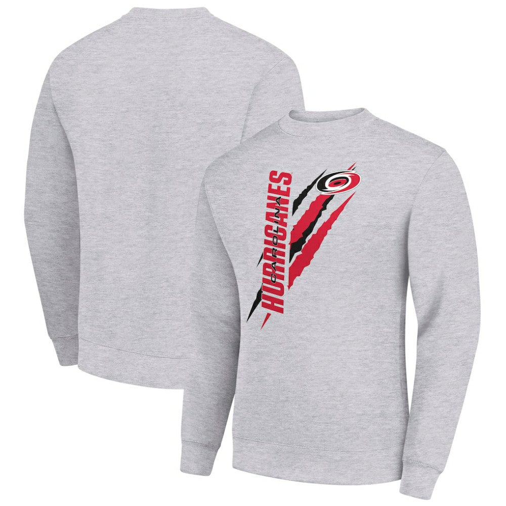 Carolina Hurricanes Starter Color Scratch Pullover Sweatshirt Discount
