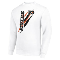 Philadelphia Flyers Starter Color Scratch Pullover Sweatshirt Discount