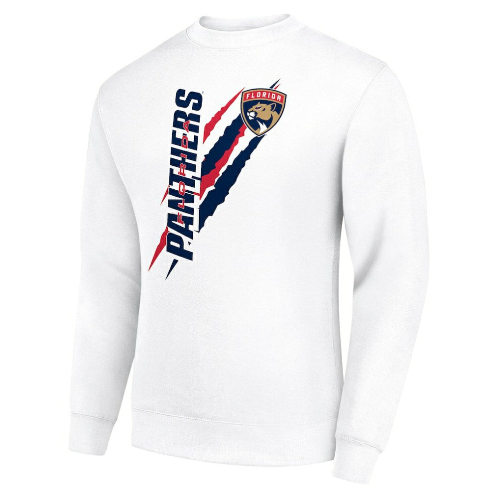 Florida Panthers Starter Color Scratch Pullover Sweatshirt For Sale
