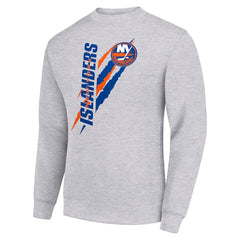 New York Islanders Starter Color Scratch Pullover Sweatshirt On Sale