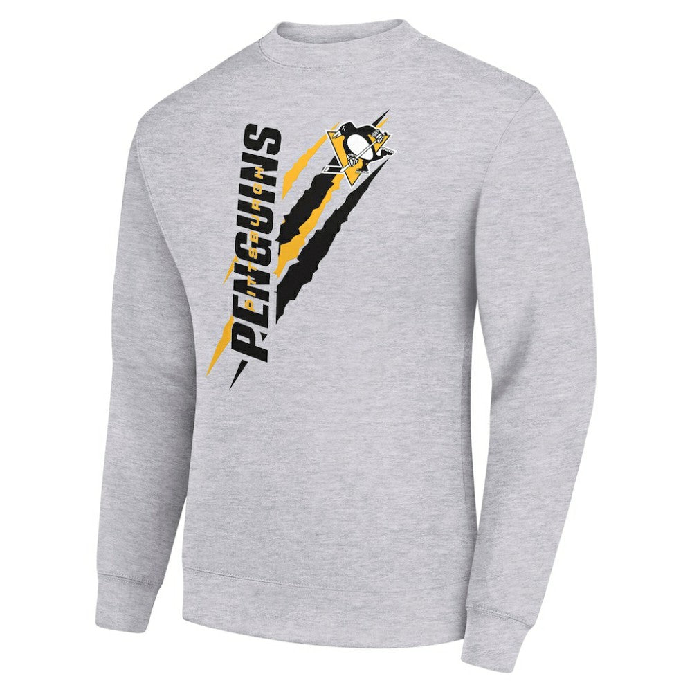 Pittsburgh Penguins Starter Color Scratch Pullover Sweatshirt Discount