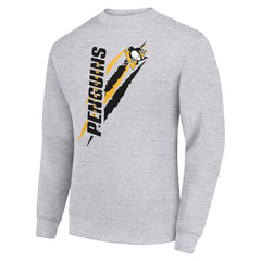 Pittsburgh Penguins Starter Color Scratch Pullover Sweatshirt Discount