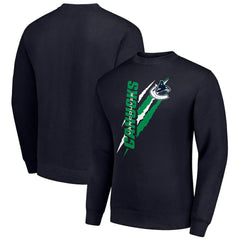 Vancouver Canucks Starter Color Scratch Pullover Sweatshirt Online