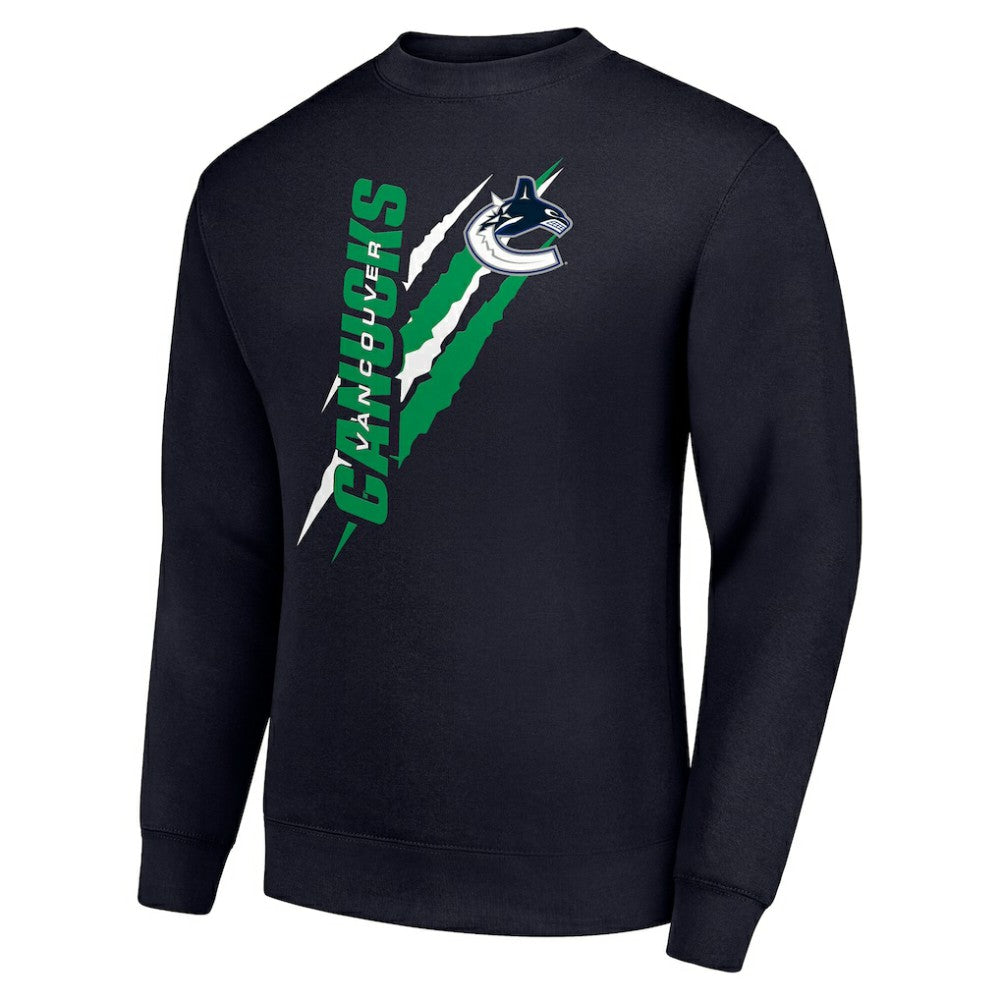Vancouver Canucks Starter Color Scratch Pullover Sweatshirt Online